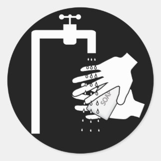 Handseifenhahn - Aufkleber