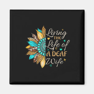 Handsignsprache Leben eines stolzen Toten Magnet