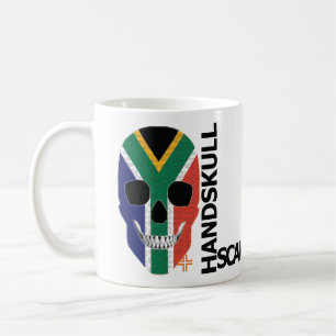 HANDSKULL Afrique du Sud Classique Mug O4
