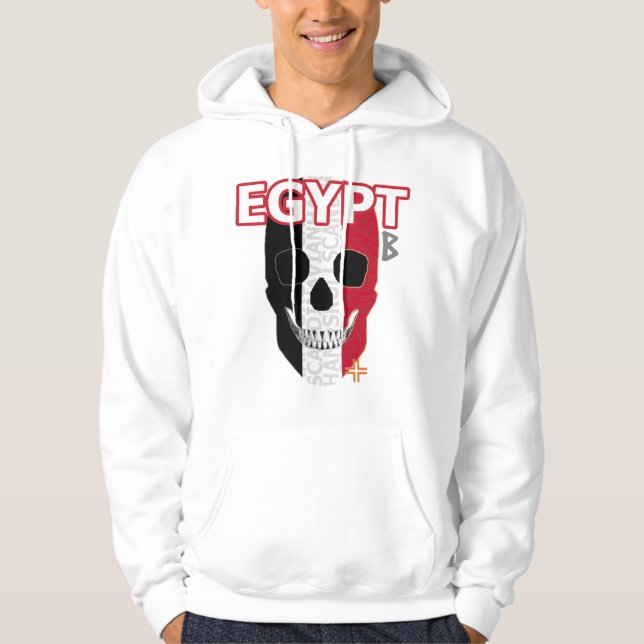 HANDSKULL Ägypten Hooded Sweatshirt B2 (Vorderseite)