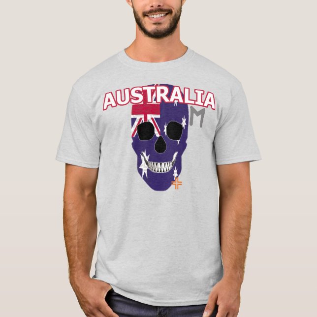 HANDSKULL Australien T - Shirt Basic B2 (Vorderseite)