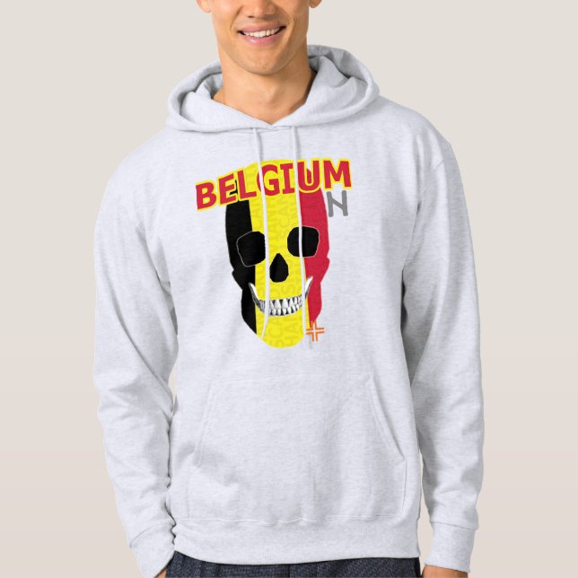 HANDSKULL Belgien Hooded Sweatshirt B2 (Vorderseite)
