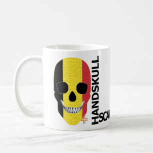 HANDSKULL Belgique Classique Mug O4