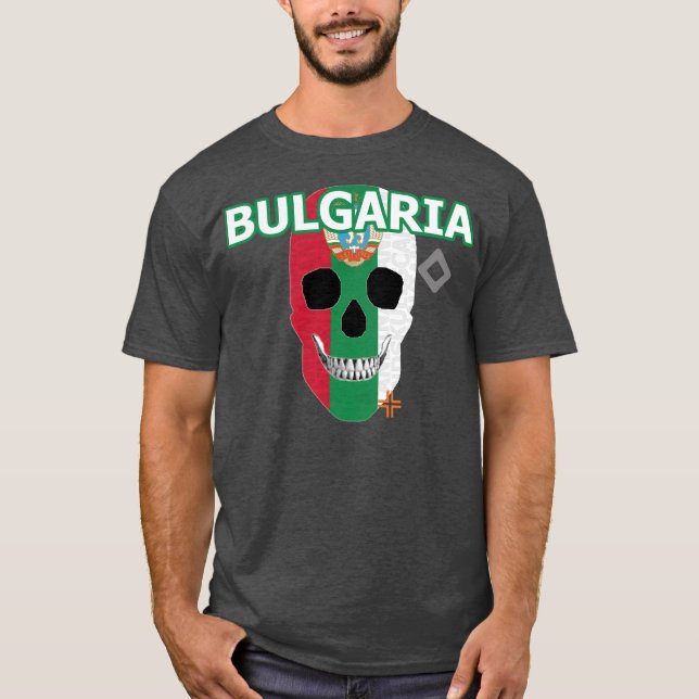 HANDSKULL Bulgaria t-shirt basic B2 (Vorderseite)