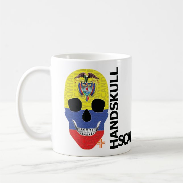 HANDSKULL Colombia Classic Tasse O4 (Links)