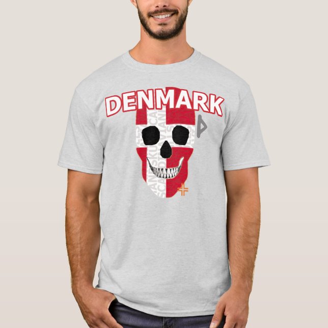 HANDSKULL Dänemark T - Shirt B2 (Vorderseite)