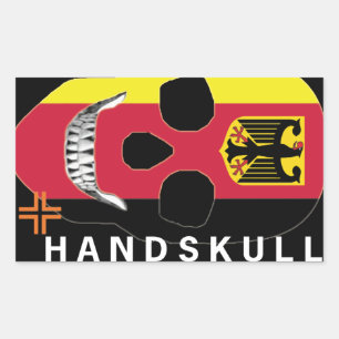 HANDSKULL Deutschland - Aufkleber