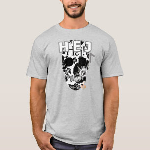 HANDSKULL Hej T - Shirt Basic B2