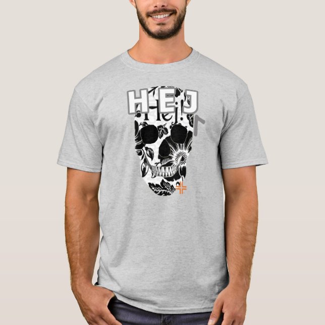 HANDSKULL Hej T - Shirt Basic B2 (Vorderseite)