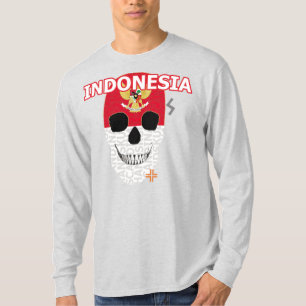 HANDSKULL Indonesia Long Sleeve T - Shirt B2