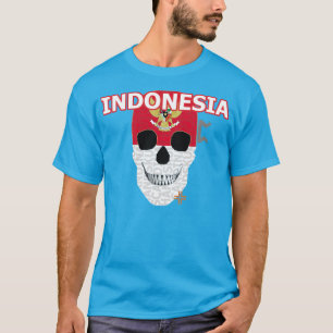 HANDSKULL Indonesischer T - Shirt B2
