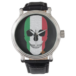 HANDSKULL Italie montre homme cuir B2