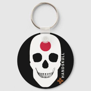 HANDSKULL Japan,Happy skull,Japan flag Schlüsselanhänger