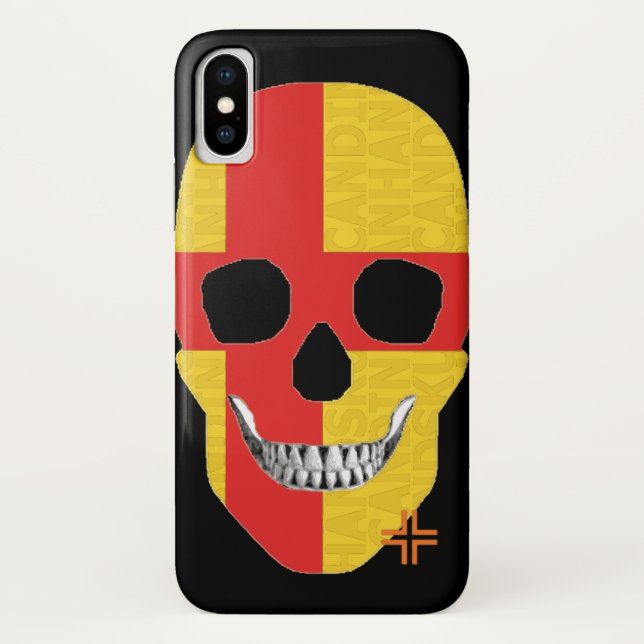 HANDSKULL Kalmar Gehäuse iPhone X B2 Case-Mate iPhone Hülle (Rückseite)