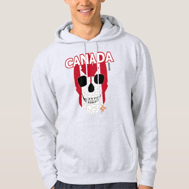 HANDSKULL Kanada Hooded Sweatshirt B2 (Vorderseite)