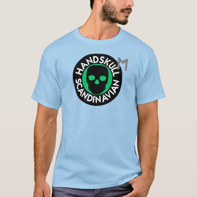 HANDSKULL LIV Emerald T - Shirt Basic P4 (Vorderseite)