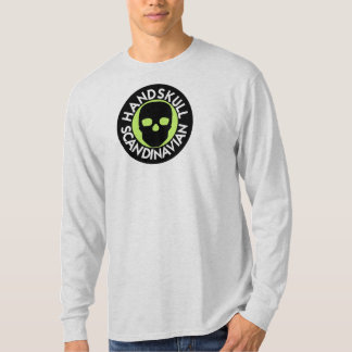HANDSKULL LIV Lime T-shirt Long Manche P3