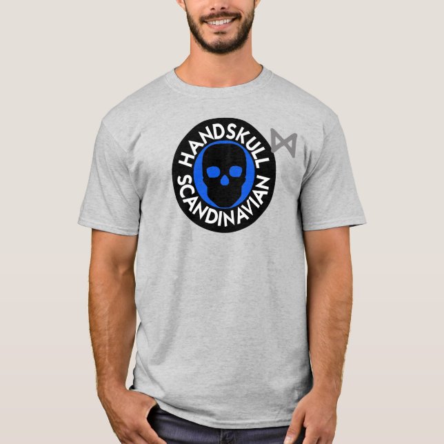HANDSKULL LIV Sky T - Shirt Basic P4 (Vorderseite)