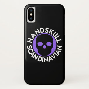 HANDSKULL LIV Violet coque iPhone X P3