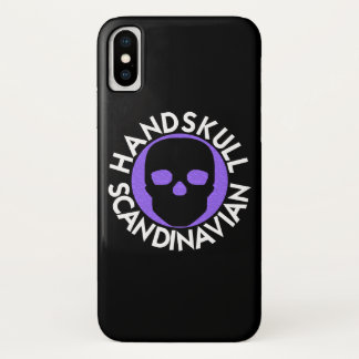 HANDSKULL LIV Violet coque iPhone X P3