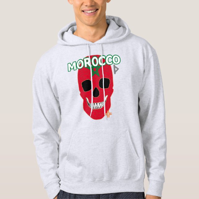 HANDSKULL Marokko Hooded Sweatshirt B2 (Vorderseite)