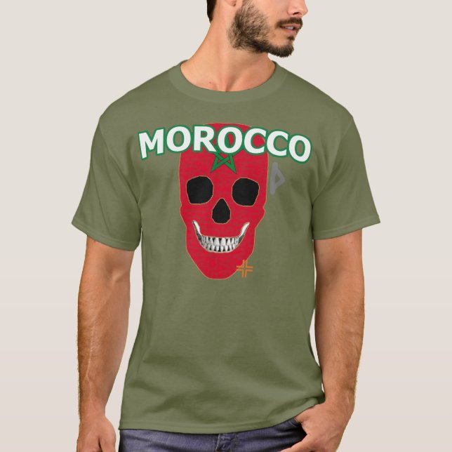 HANDSKULL Marokko T - Shirt Basic B2 (Vorderseite)