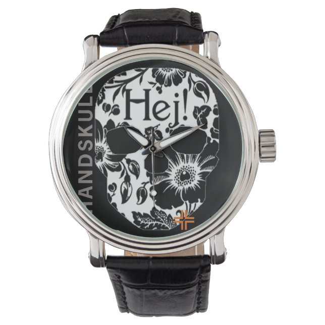 Handskull Mens Watch Hej / Sports Watch Armbanduhr (Vorderseite)