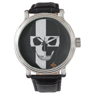 HANDSKULL Montre Cornwall hommes cuir B2