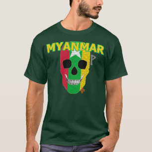 HANDSKULL Myanmar t-shirt basique B2
