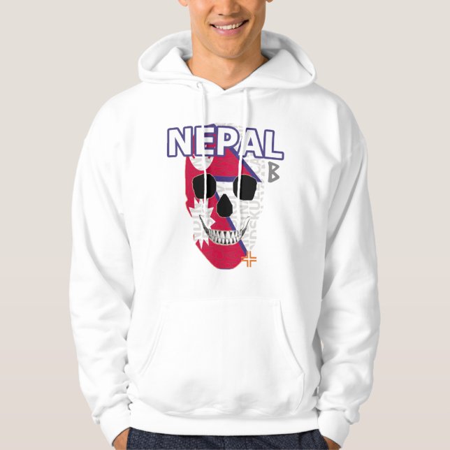 HANDSKULL Nepal Hooded Sweatshirt B2 (Vorderseite)