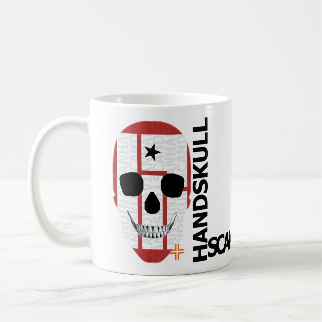HANDSKULL Nine Inchs Nuts Classic Tasse O4 (Links)