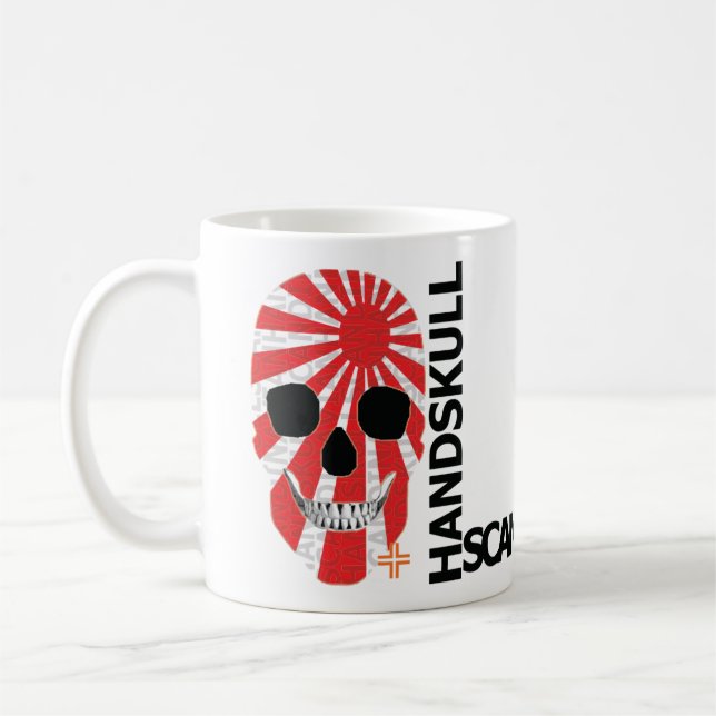 HANDSKULL Nipon classique Mug O4 (Gauche)