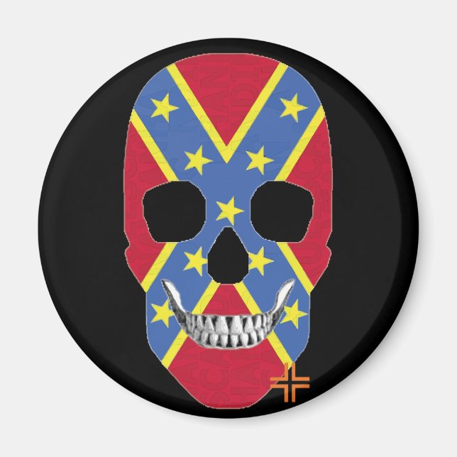 HANDSKULL Orkney Rundmagnet B2 Magnet (Vorne)