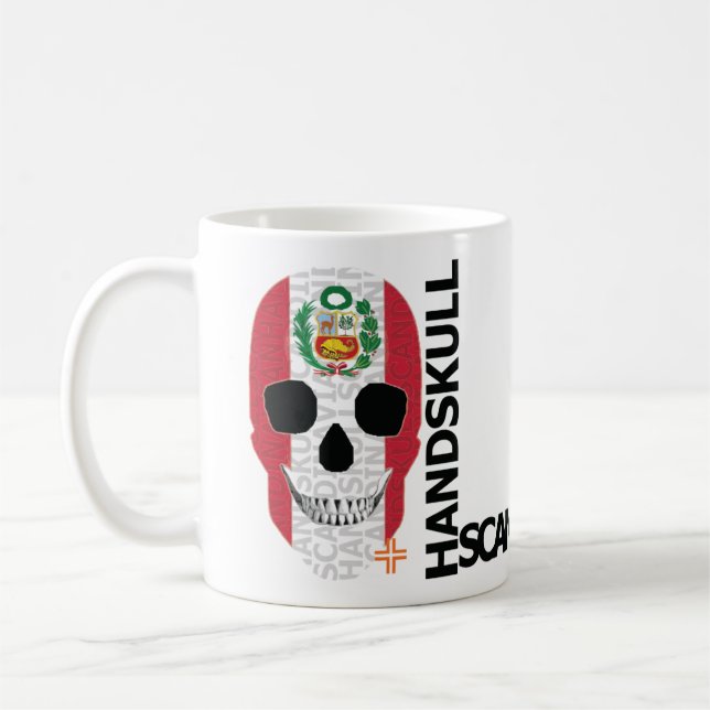 HANDSKULL Peru Classic Tasse O4 (Links)