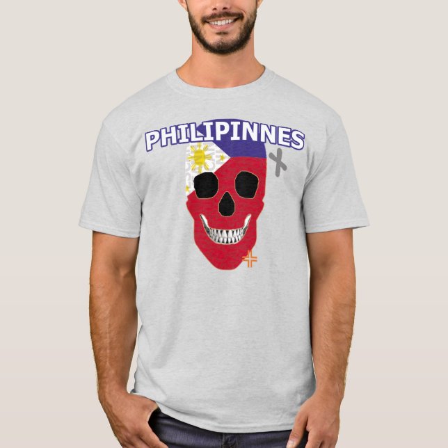 HANDSKULL Philippinen T - Shirt Basic B2 (Vorderseite)