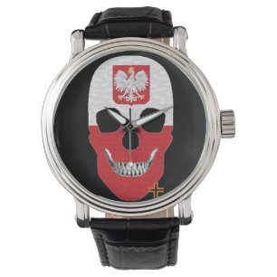 HANDSKULL Polen Uhrenleder B2 Armbanduhr