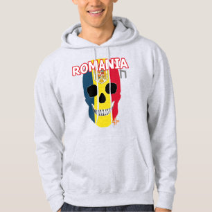 HANDSKULL Rumänien Hooded Sweatshirt B2