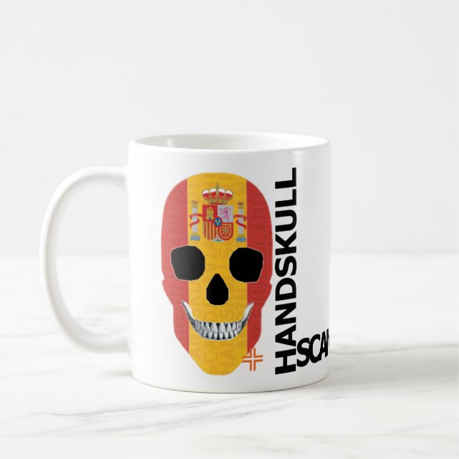 HANDSKULL Spanien Classic Tasse O4 (Links)