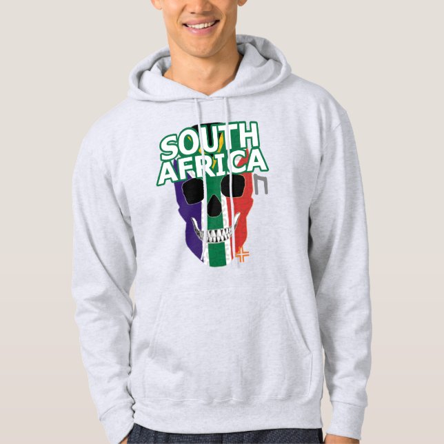 HANDSKULL Südafrika Hooded Sweatshirt B2 (Vorderseite)