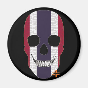 HANDSKULL Thailand Rundmagnet B2 Magnet