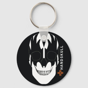 HANDSKULL Vampire, glücklicher Schädel, Vampirflag Schlüsselanhänger