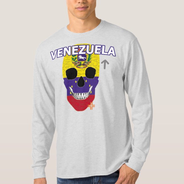 HANDSKULL Venezuela long manches T-shirt B2 (Devant)