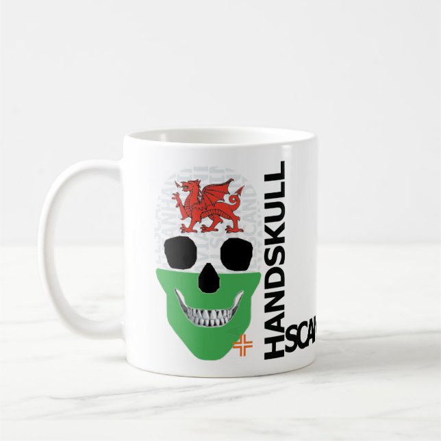 HANDSKULL Wales Classic Tasse O4 (Links)