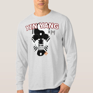 HANDSKULL Yin Yang Long Sleeve T - Shirt B2