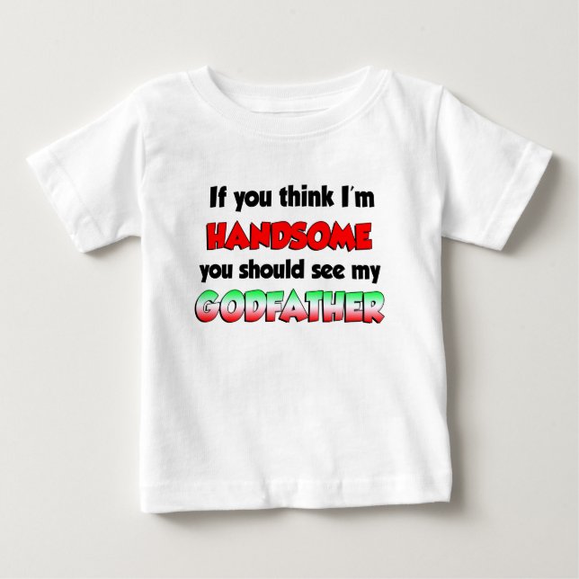Handsome Italian Godami Baby T-shirt (Vorderseite)