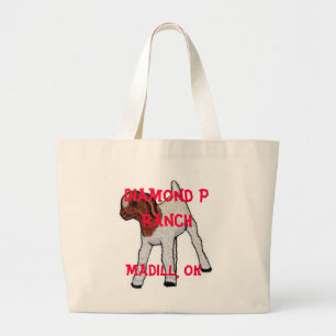 Handtasche der Ziegen-(Boer) Jumbo Stoffbeutel