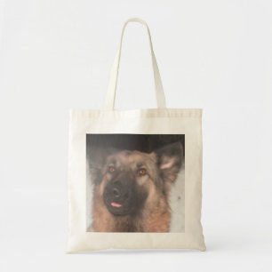 Handtasche Deutscher Hirte Sticken Zunge Out Tragetasche