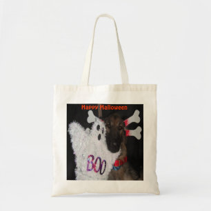 Handtasche Deutscher Schäferhund Halloween Boo Tragetasche