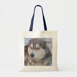 Handtasche mit Husky Tragetasche