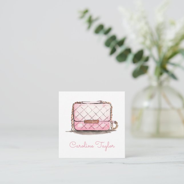 Handtaschen für Wasserfarben-Designer - Geschenkve Mitteilungskarte (Stehend Vorderseite)